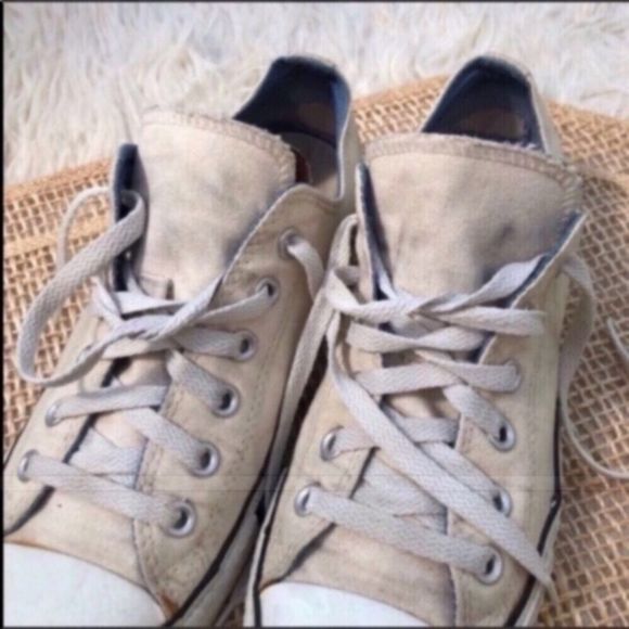 Converse Double Tongue Low Canvas Sneakers - Picture 8 of 16